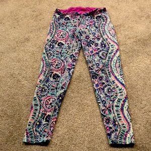 Lilly Pulitzer exercise leggings size medium